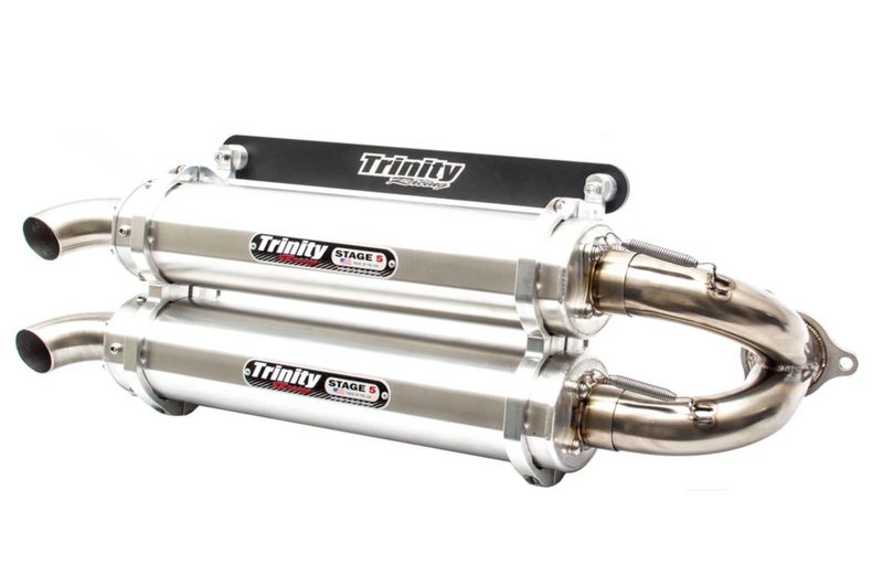 Trinity Racing Polaris RZR Turbo / S Slip-on Exhaust