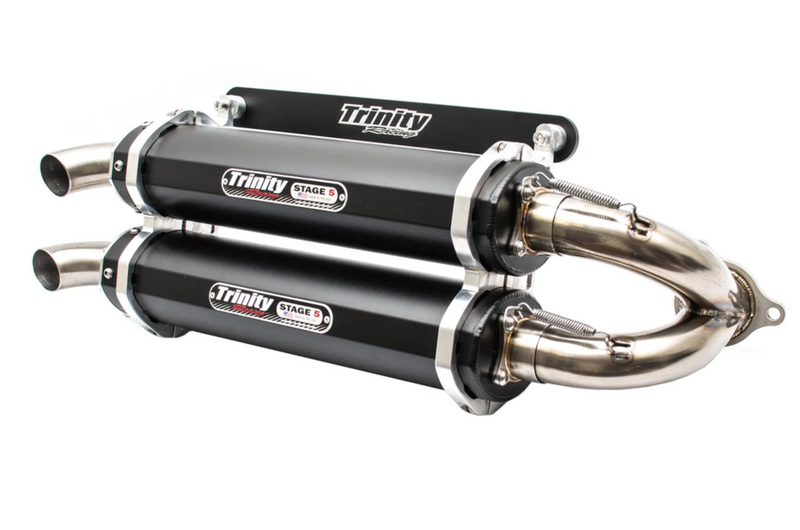 Trinity Racing Polaris RZR Turbo / S Slip-on Exhaust