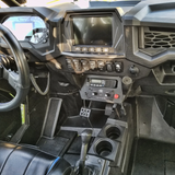 PCI Race Radios Polaris RZR Twist-lock Open Box Replacement Radio and Intercom Bracket