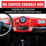 PCI Race Radios Polaris RZR No-box ICOM Radio and Intercom Bracket