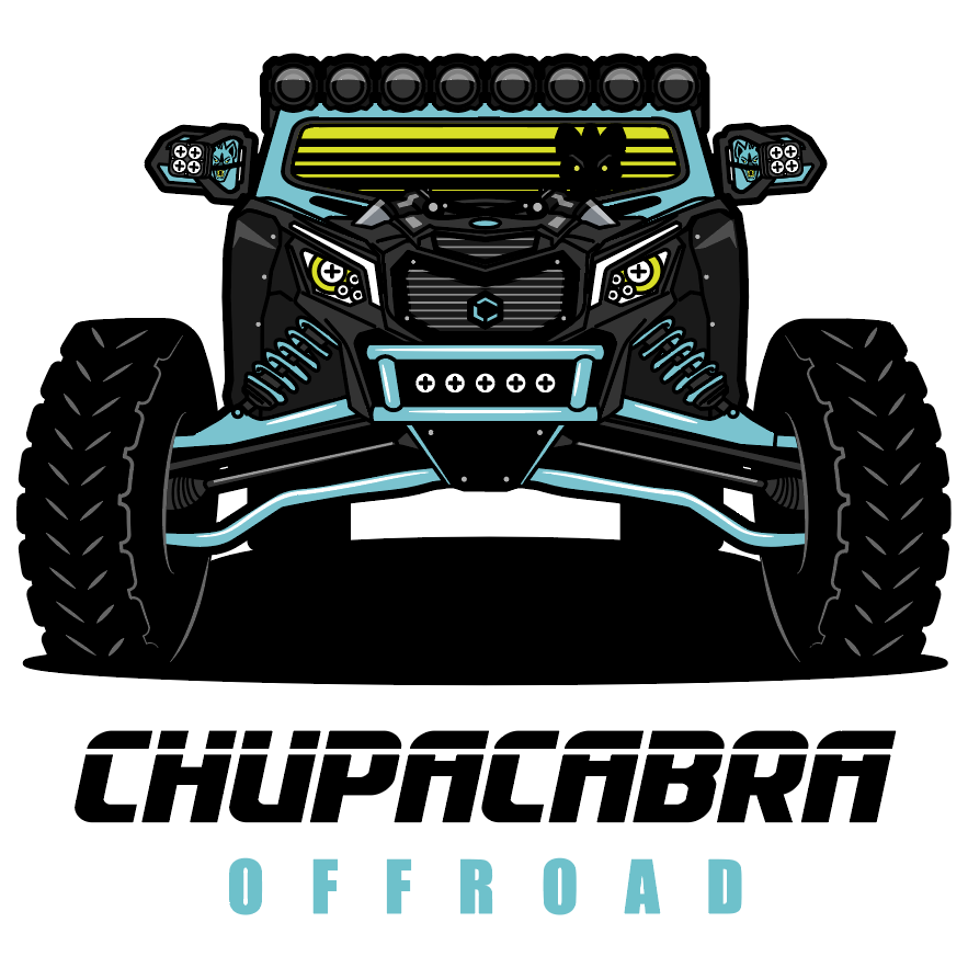 Chupacabra Offroad Can Am X3 Sticker 4" Chupacabra Offroad