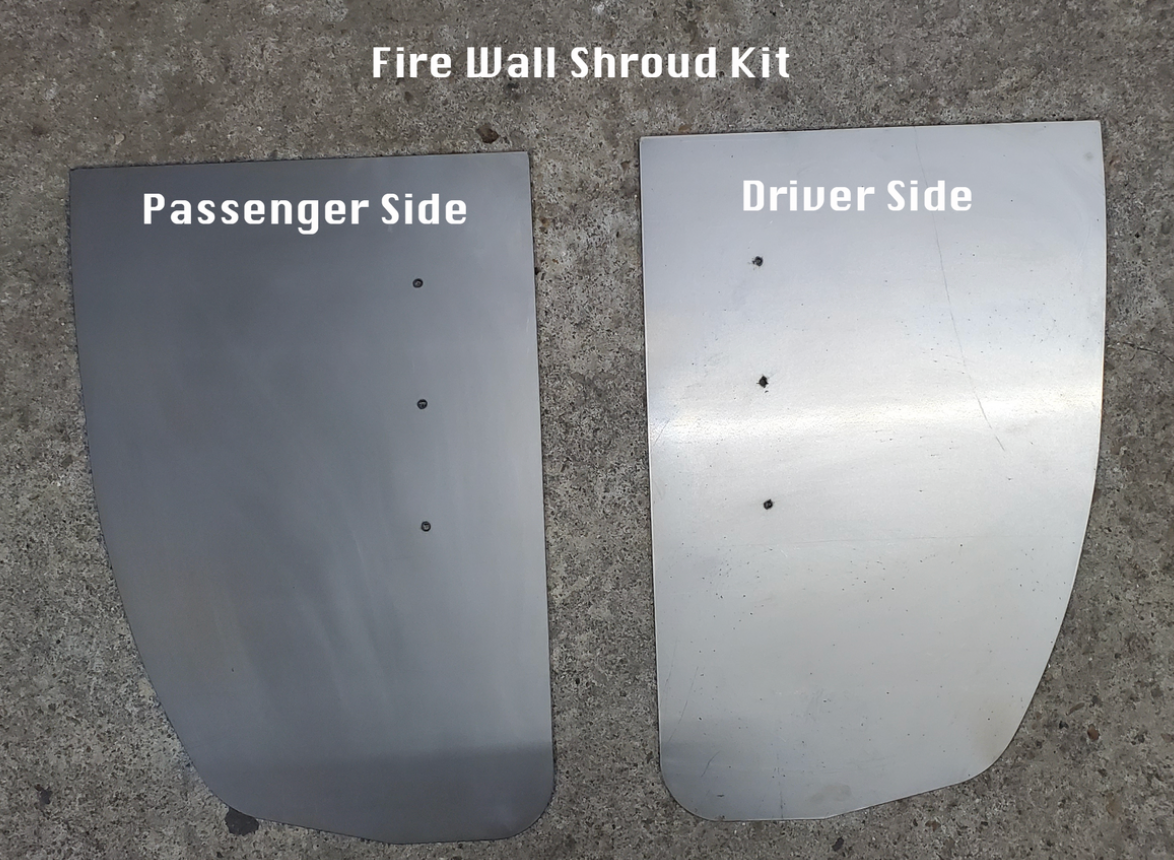 1999-2006 Silverado Sierra Firewall Shrouds Bagged or Dropped
