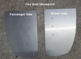 2007-2013 Silverado Sierra Firewall, Front Tubs, Hood Strut Kit, Firewall Shrouds, Relocation Combo Kit