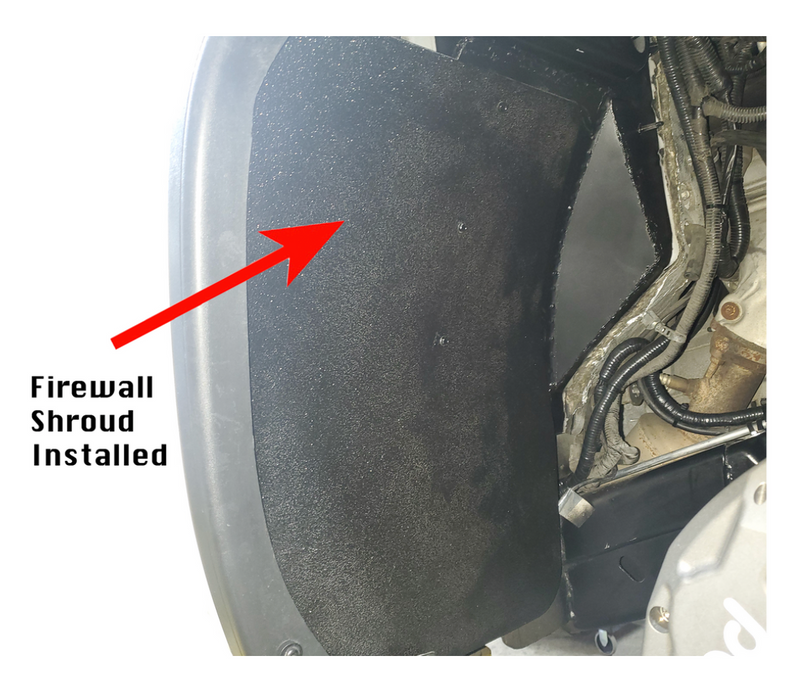 2007-2013 Silverado Sierra Firewall Shrouds Bagged or Dropped