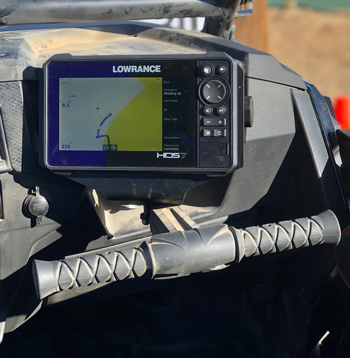 RZR Grab Bar GPS Bracket GGLighting