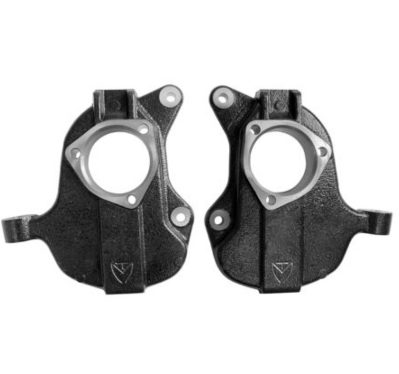 2014-2018 Silverado Sierra 2" Drop Spindles For Stamped Steel Arms Maxtrac 101520C