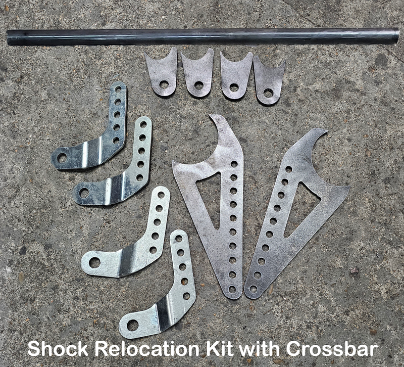2007-2013 Silverado Sierra Reklez Shock Relocation Kit Brackets Only