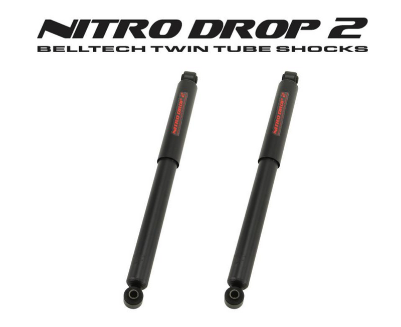 2009-2014 Ford F150 Drop Shocks 5",6",7" Rear Drop Belltech 8523 Smooth Ride