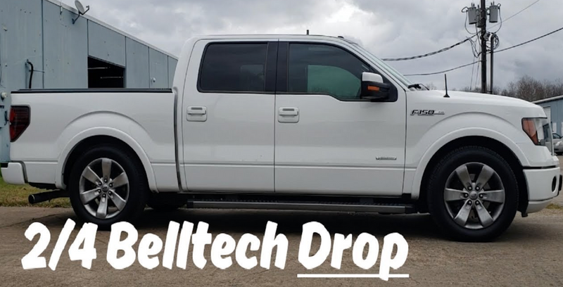 2015-2019 Ford F150 2/4 Drop Kit 1001SP Belltech with Shocks 2wd & 4x4