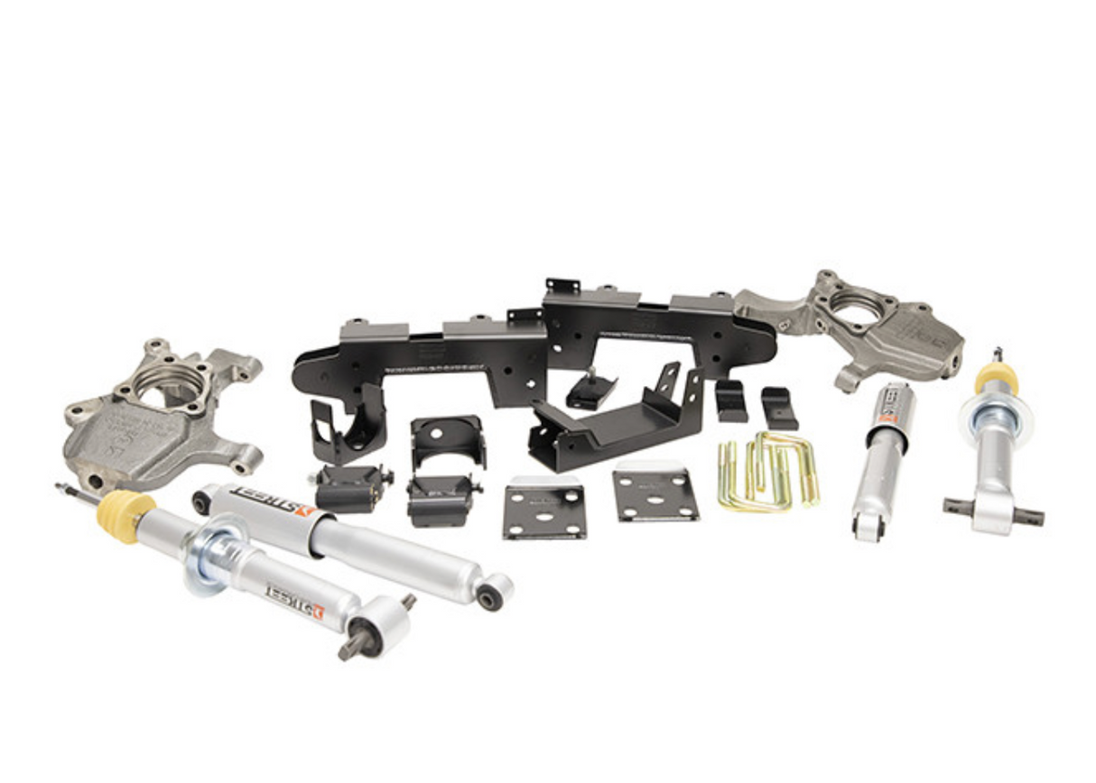 2019-2024 Chevy Silverado Sierra 4/6 Drop Kit Belltech 1040SP Fits All Cabs 2wd