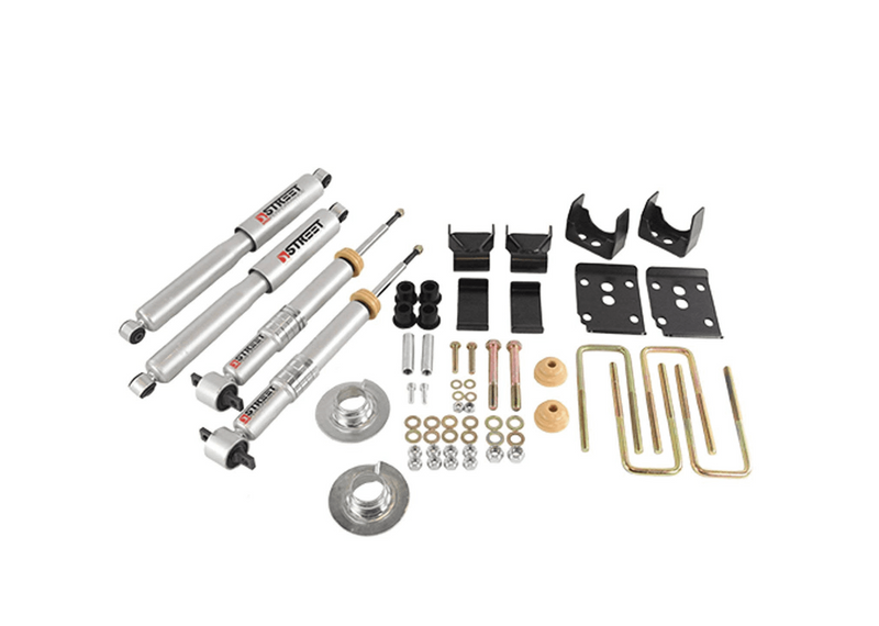 2015-2019 Ford F150 3/5.5 Belltech Drop Kit 1000SP w/ Street Performance Shocks
