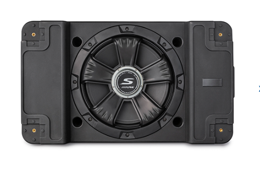 Alpine SS-SB12 Single 12" S-Series Shallow Preloaded Subwoofer