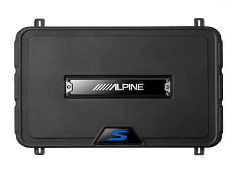 Alpine SS-SB12 Single 12" S-Series Shallow Preloaded Subwoofer