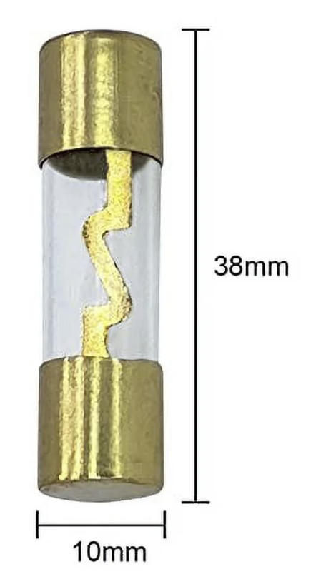 10A AGU Gold Glass Fuse – Automotive, Marine & Car Audio Replacement TekShack