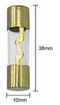 10A AGU Gold Glass Fuse – Automotive, Marine & Car Audio Replacement TekShack