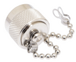 N Female / UHF Female (SO239) Dust Cap with Chain TekShack