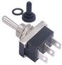 Heavy Duty On / Off / On Toggle Rocker Switch 25 AMP Rated 12v / 24v 3 Way Positions Cap Waterproof Power Button Switch TekShack