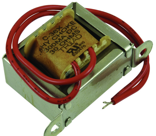 Power Inductor, 500 mH, 300 mA, 30 ohm, -20% to +50%, Chassis Mount TekShack
