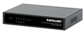 Intellinet® 68W PoE-Powered 5-Port Gigabit Switch w/ PoE Passthrough TekShack