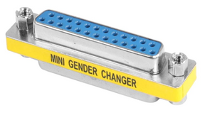 MEIRIYFA DB25 Female-to-Female Gender Changer RS232/VGA Adapter TekShack
