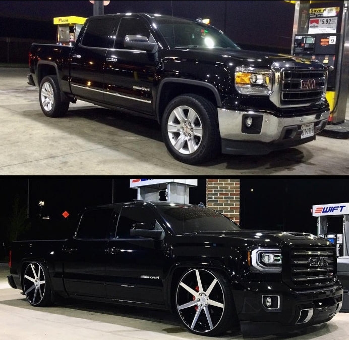 2014- 2018 Silverado 6/9, 6/10 Drop Kit Fits All Cabs