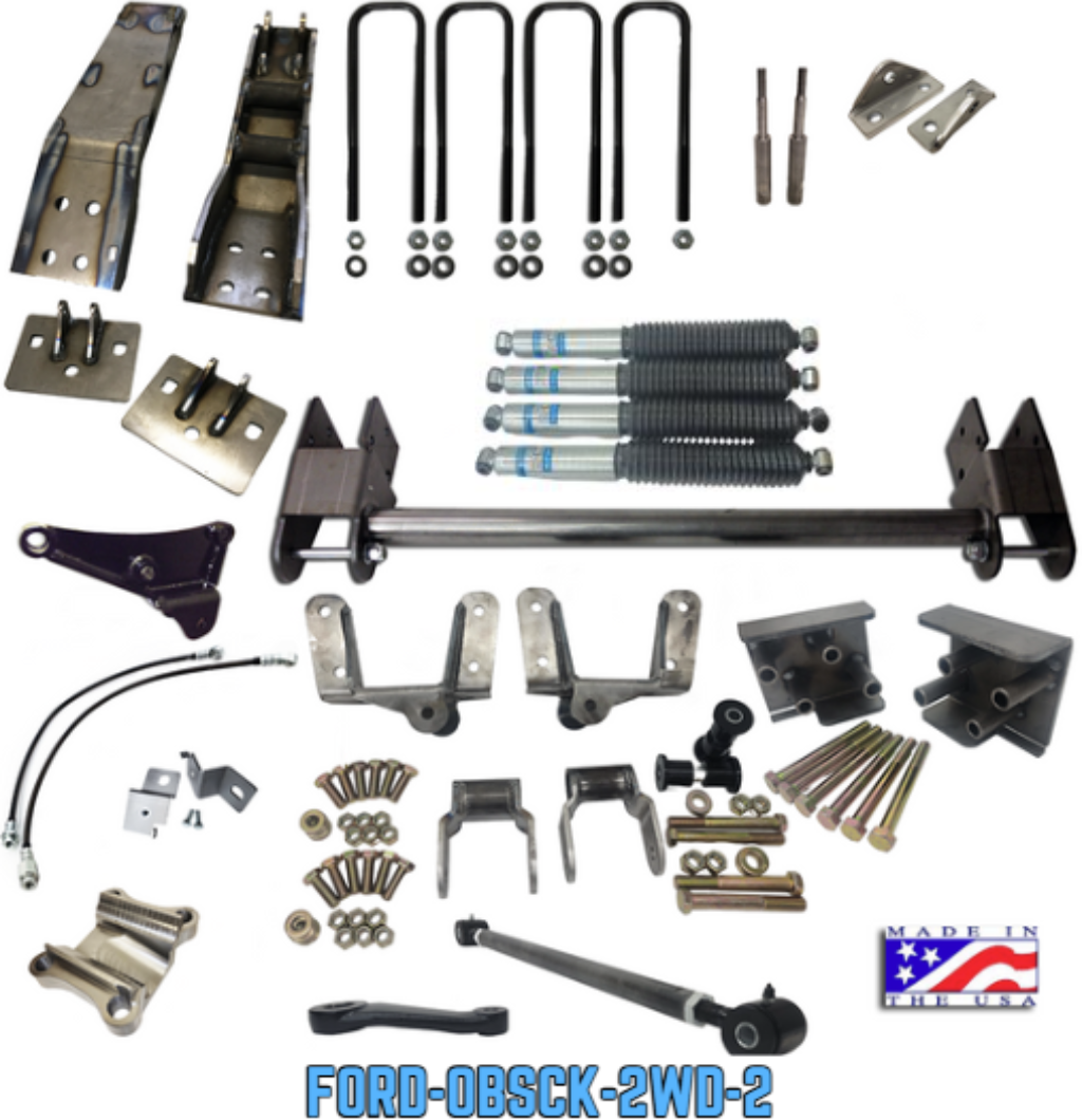 2WD to 4WD Conversion Kit for OBS Dana 60 Axle - 1992-1997 Ford F-Series Sky's Offroad Design