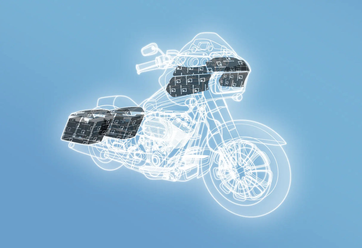 Saddlebag Speaker Lid Vehicle Specific Kit for Harley Davidson Touring Models | 2014-2023 SoundSkins Global