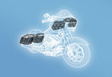 Saddlebag Speaker Lid Vehicle Specific Kit for Harley Davidson Touring Models | 2014-2023 SoundSkins Global