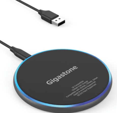 Gigastone GA-9700 QI Certified Fast Wireless Charging Pad TekShack