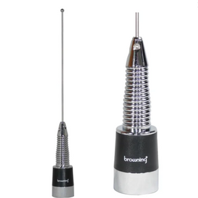 Browning® 160W 380–520 MHz Wide-Band NMO Antenna (Stainless Steel) TekShack