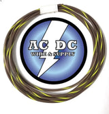 STRIPED GXL 20 AWG Automotive Wire Pure Copper Made in USA - CHOOSE YOUR COLOR - SOLD PER FT AC/DC WIRE AND SUPPLY