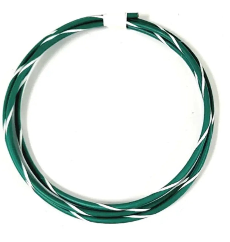 STRIPED GXL 14 AWG Automotive Wire Pure Copper Made in USA - CHOOSE YOUR COLOR - SOLD PER FT AC/DC WIRE AND SUPPLY
