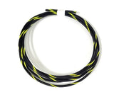 STRIPED GXL 14 AWG Automotive Wire Pure Copper Made in USA - CHOOSE YOUR COLOR - SOLD PER FT AC/DC WIRE AND SUPPLY