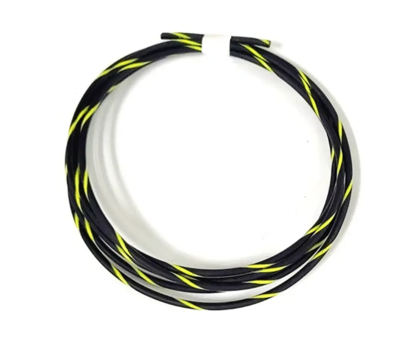 STRIPED GXL 14 AWG Automotive Wire Pure Copper Made in USA - CHOOSE YOUR COLOR - SOLD PER FT AC/DC WIRE AND SUPPLY