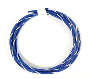 STRIPED GXL 14 AWG Automotive Wire Pure Copper Made in USA - CHOOSE YOUR COLOR - SOLD PER FT AC/DC WIRE AND SUPPLY