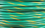 18 GAUGE AWG PRIMARY WIRE COPPER POWER GROUND MTW STRIPE CHOOSE YOUR COLOR AND LENGTH AC/DC WIRE AND SUPPLY