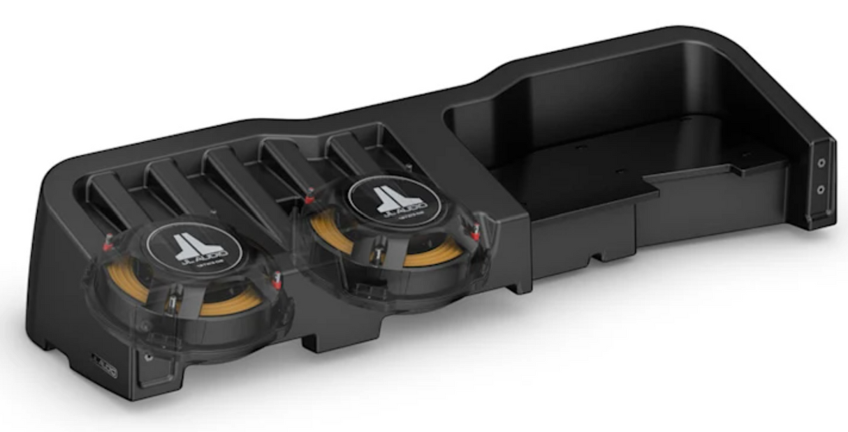 JL Audio Stealthbox Subwoofer Enclosure for 2019-Up Chevrolet Silverado / GMC Sierra 1500 Crew Cab Trucks and 2020-Up 2500 / 3500 Crew Cab Trucks JL Audio