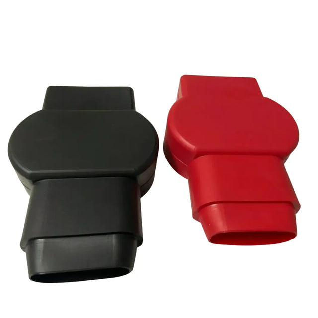 MILITARY STYLE Terminal Post Stud Boot Cover PAIR RED + BLK AC/DC WIRE AND SUPPLY