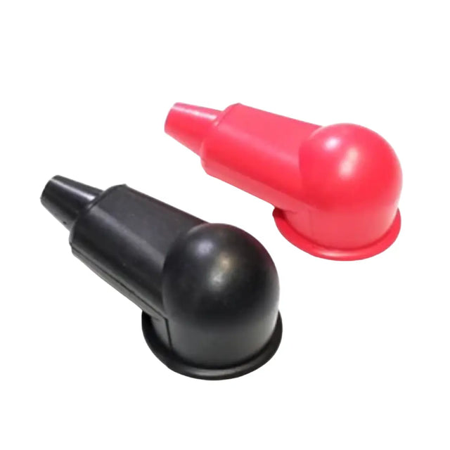 RED + BLK Battery Alternator Starter Terminal Post Stud Boot Cover (C) style AC/DC WIRE AND SUPPLY