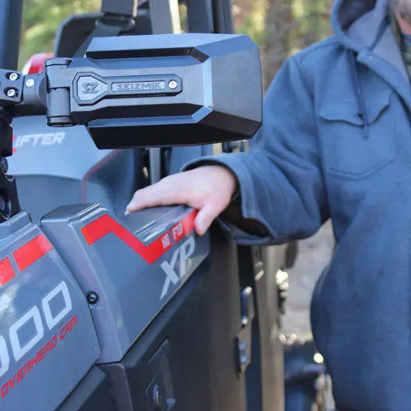 Seizmik TrailRider Side View Mirror - Clamp Pro-Fit/Profiled High Lifter