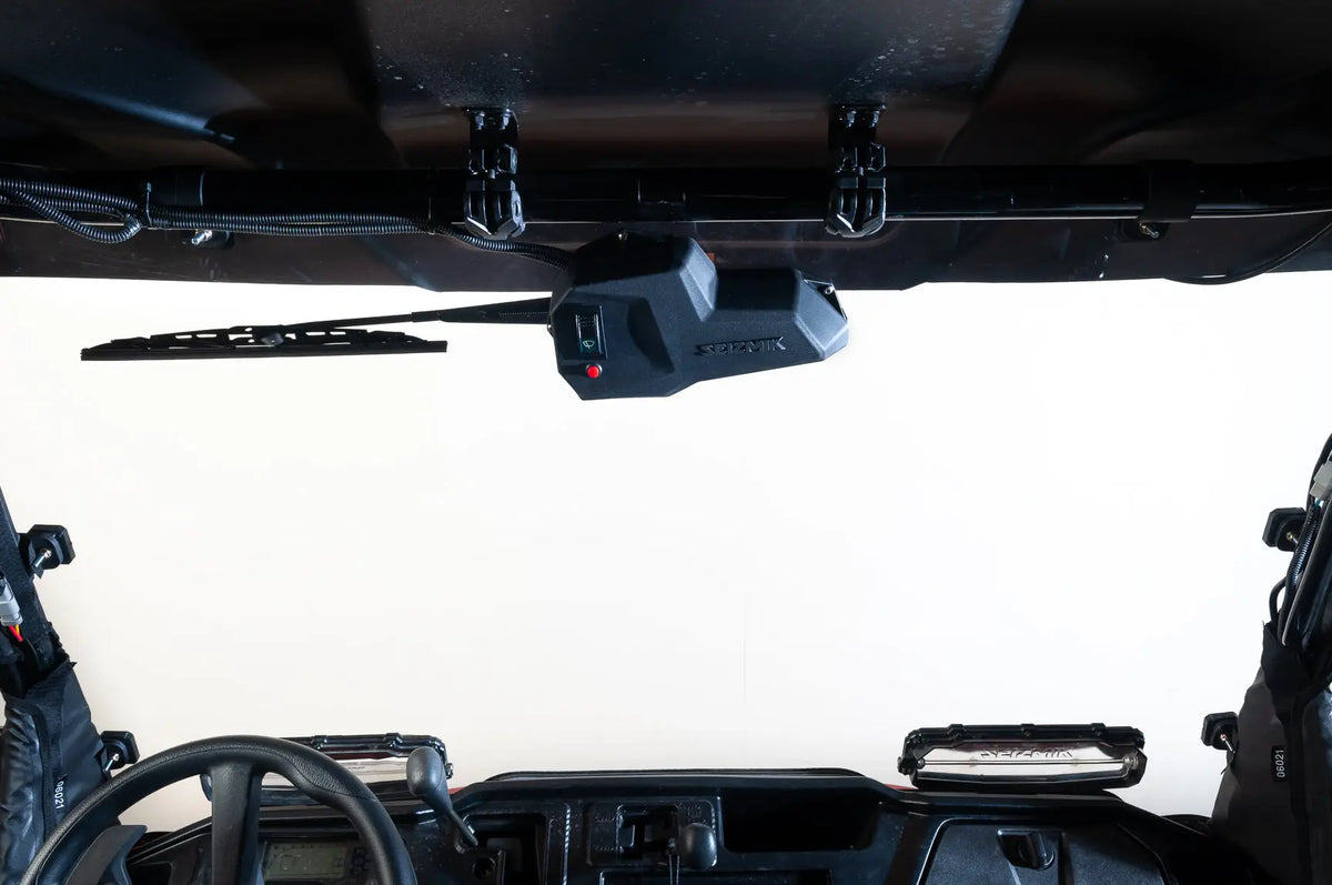 Seizmik 50-30011KIT UTV wiper kit - installed on windshield