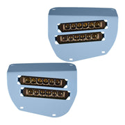 Dual Wide 8" LED Headlights for 2014+ Honda Rancher, Foreman, Rubicon Vessel Powersports