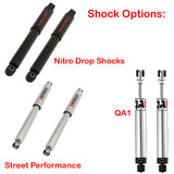 1999-2006 Silverado Rear Shock Relocation Kit w/ Shocks