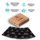 SoundSkins | ON BACK ORDER Classic LITE Sound Deadening Kit Double Layer Mat | SSK-CLASSICLITE | Pure Rubber Butyl & Diamond Embossed Foil SoundSkins Global