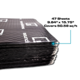 SoundSkins | ON BACK ORDER Classic LITE Sound Deadening Kit Double Layer Mat | SSK-CLASSICLITE | Pure Rubber Butyl & Diamond Embossed Foil SoundSkins Global