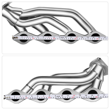 Shorty Header for 2000-2006 Chevrolet Silverado/Suburban 1500 Avalanche 1500 Tahoe丨GMC Sierra 1500/Yukon XL V8 4.8L/5.3L