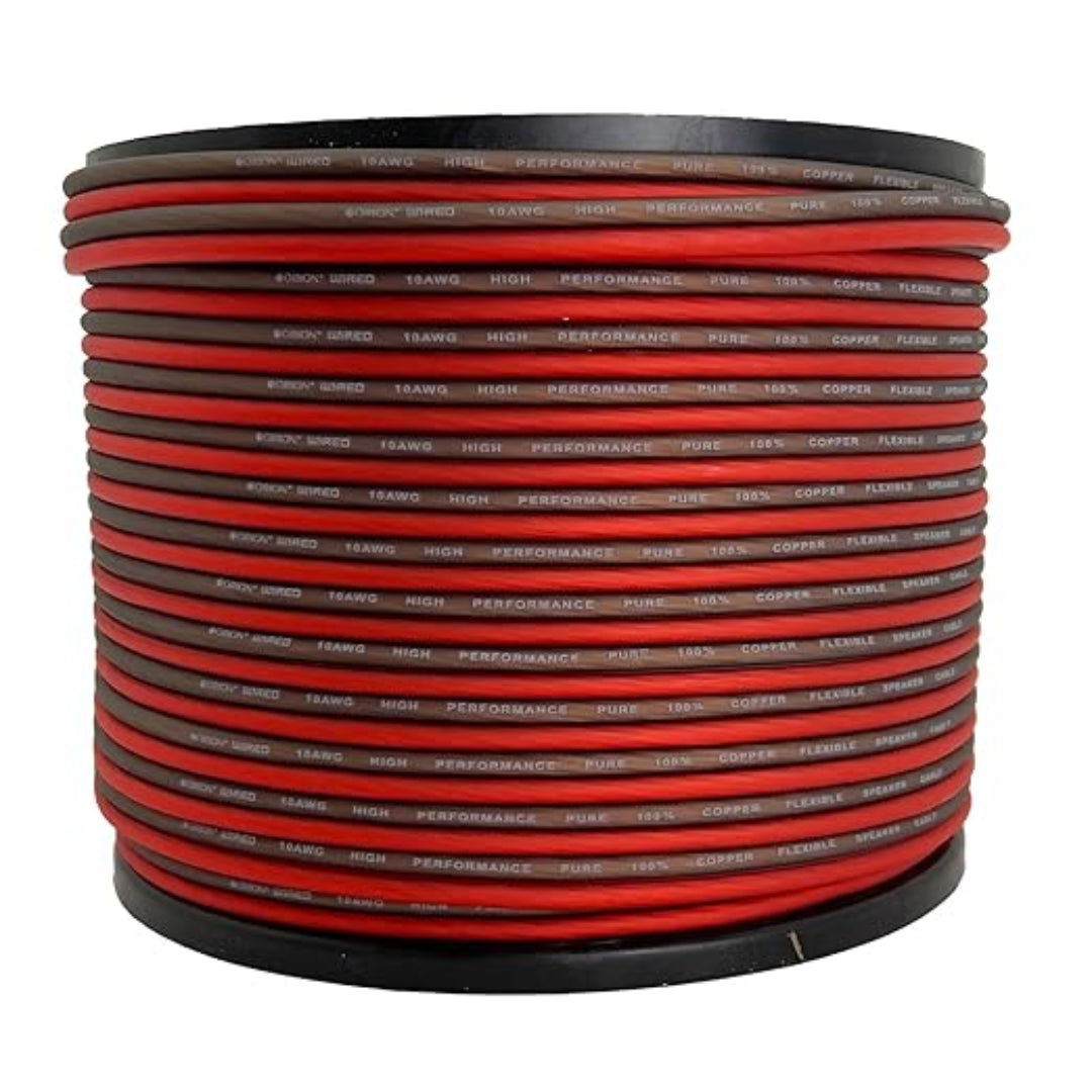 Orion XS10300 10 Gauge OFC Speaker Wire – 300 Ft Speaker Cable for Car Audio, Home Theater & Pro Audio Systems