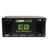 Eco Battery (48V) 51V 105AH Skinny LiFePO4 Battery / Heated