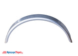 Single Axle Slant Back Fender, Available w/ Fender Pad