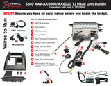 Sony XAV-AX4000 Plug and Play Bundle | '97 - '02 TJ Wrangler